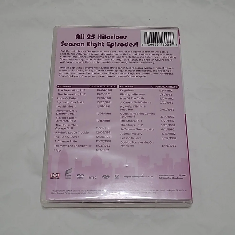 The Jeffersons Seasons Seven & Season Eight DVD Set - Picture 9 of 14